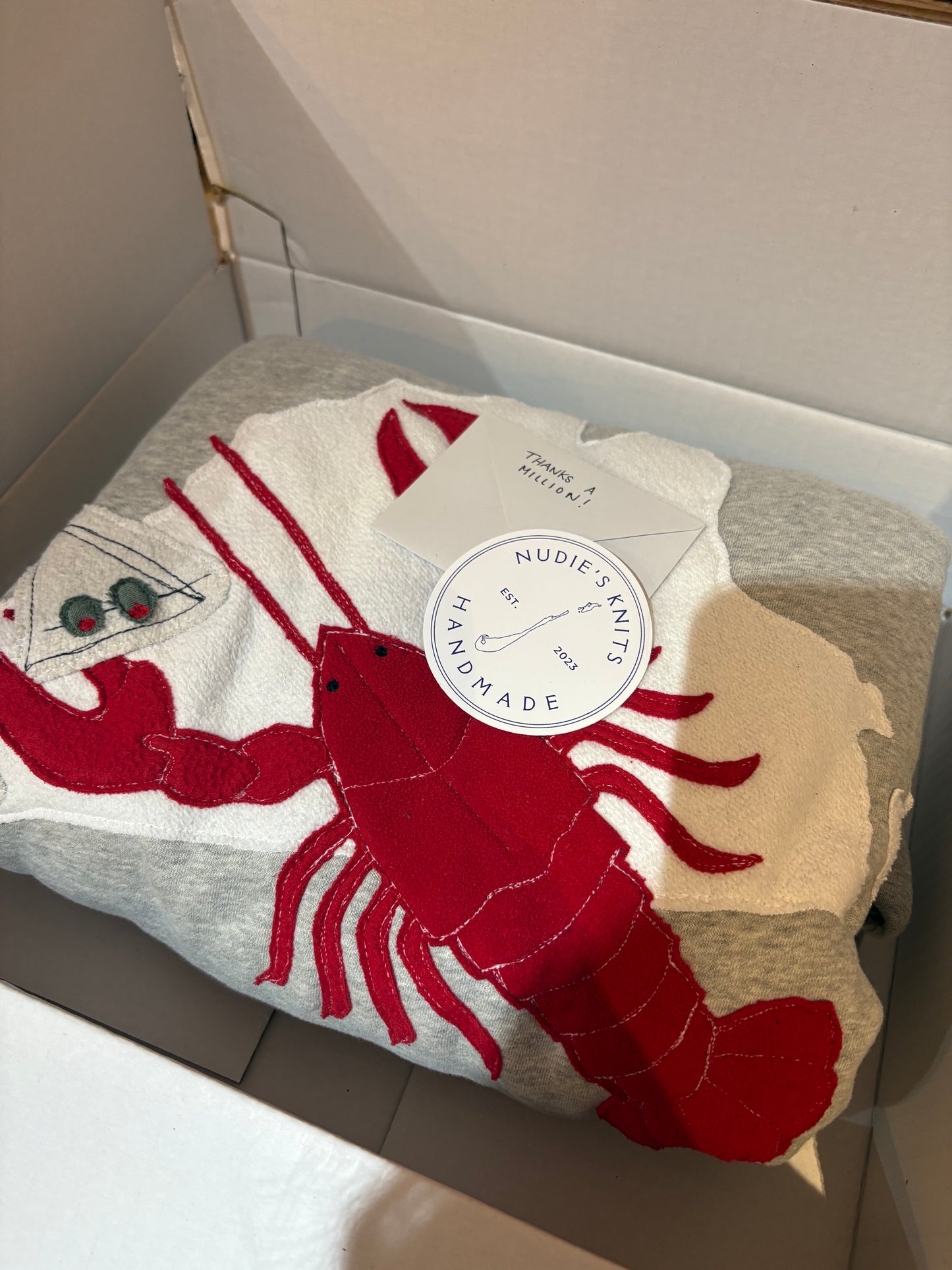 Lobster Tini Sweatshirt