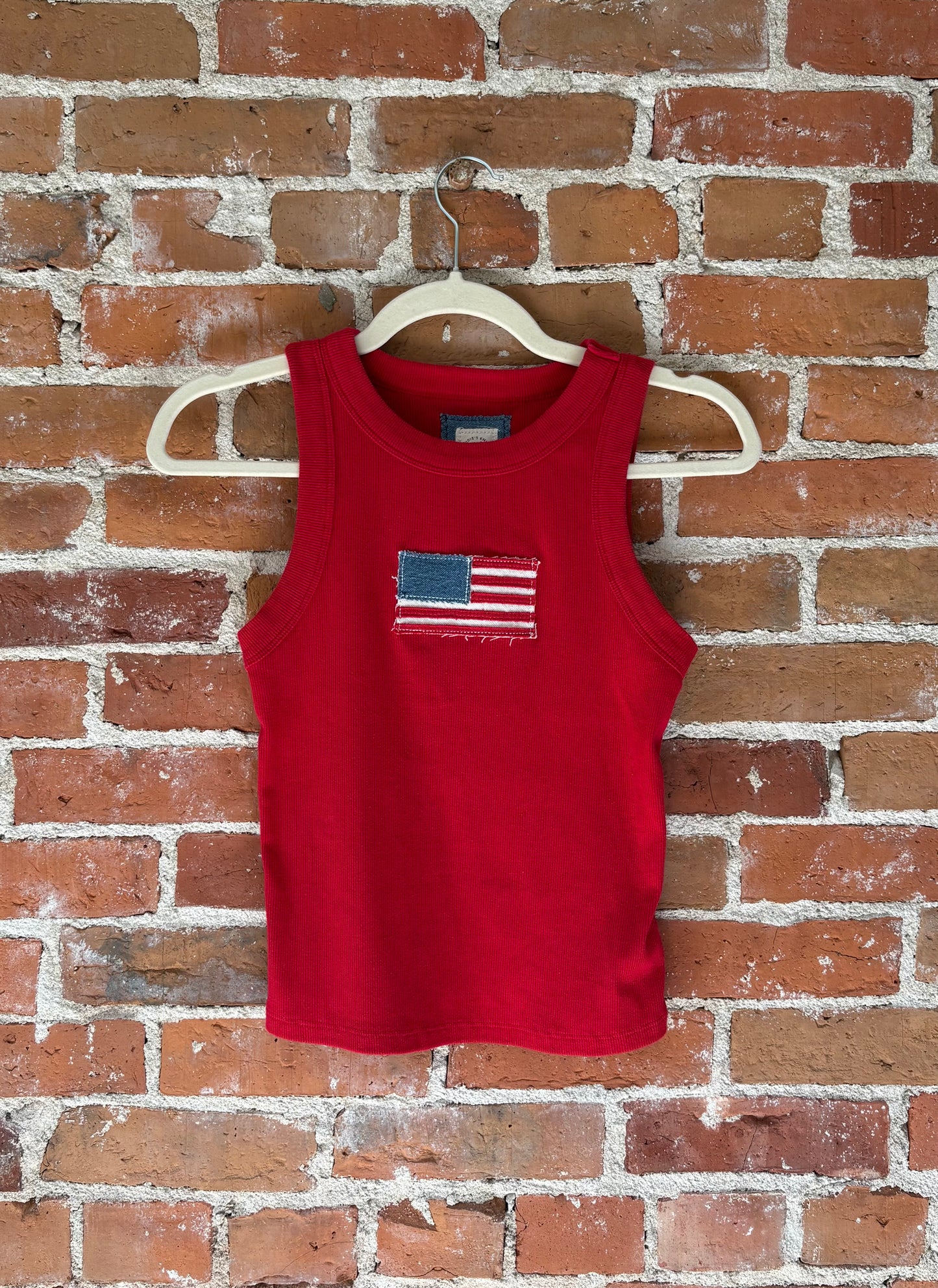 Flag Tank Red (M)