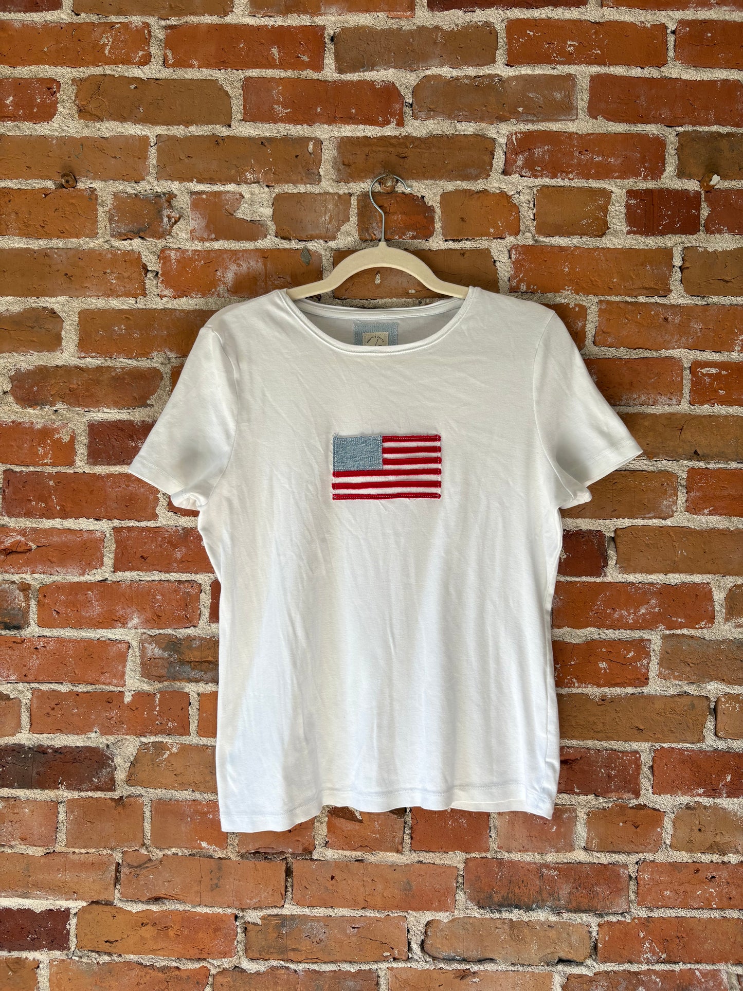 Big Flag Tee White (L)