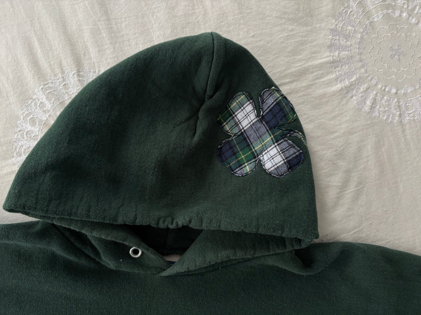 Irish Heritage Boxy Crop Hoodie