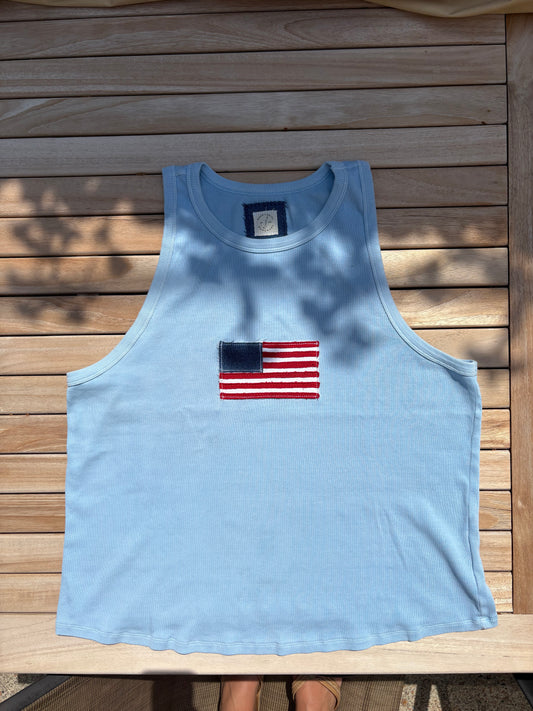 Big Flag Tank Blue (4X)