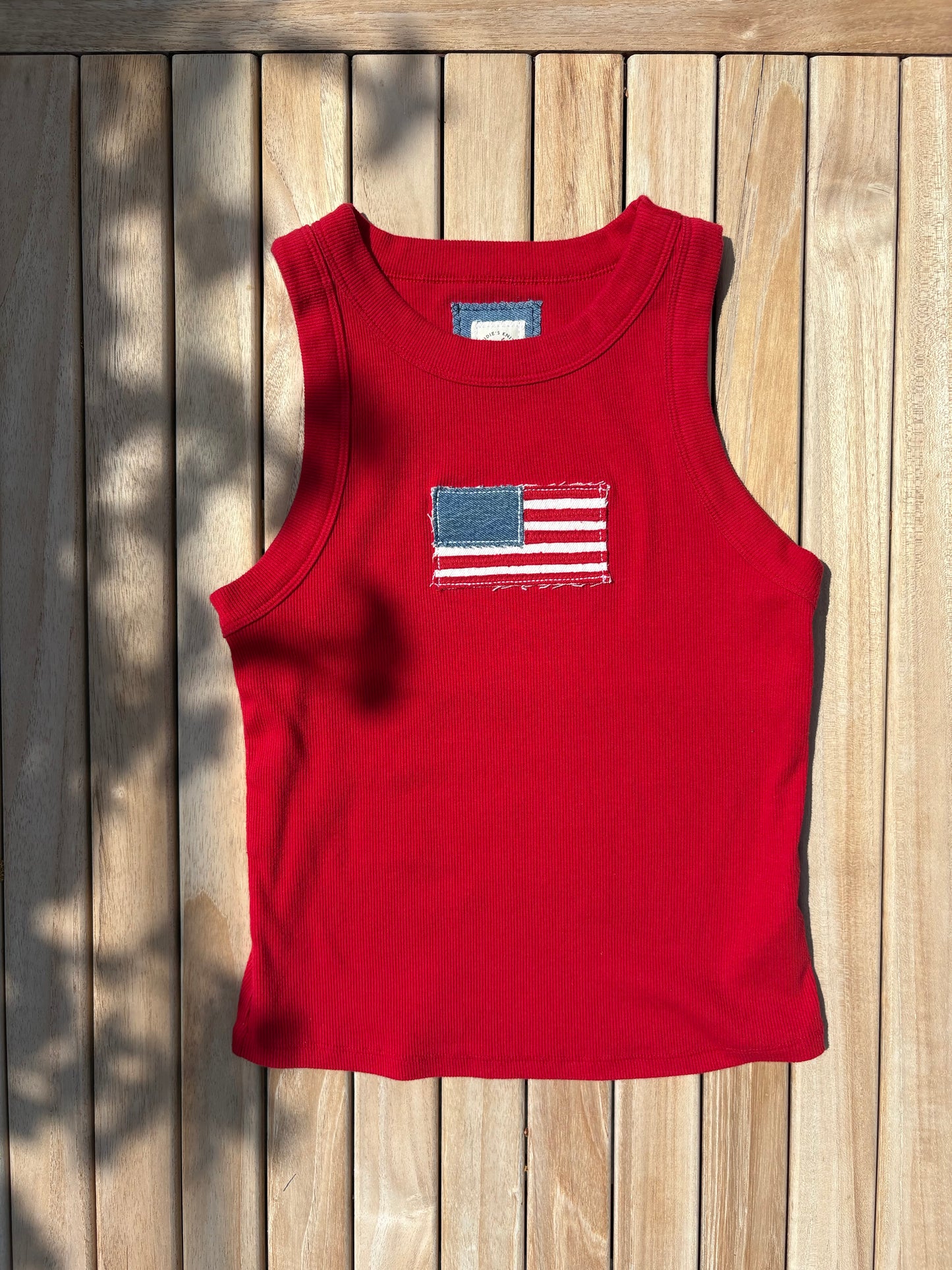 Flag Tank Red (M)