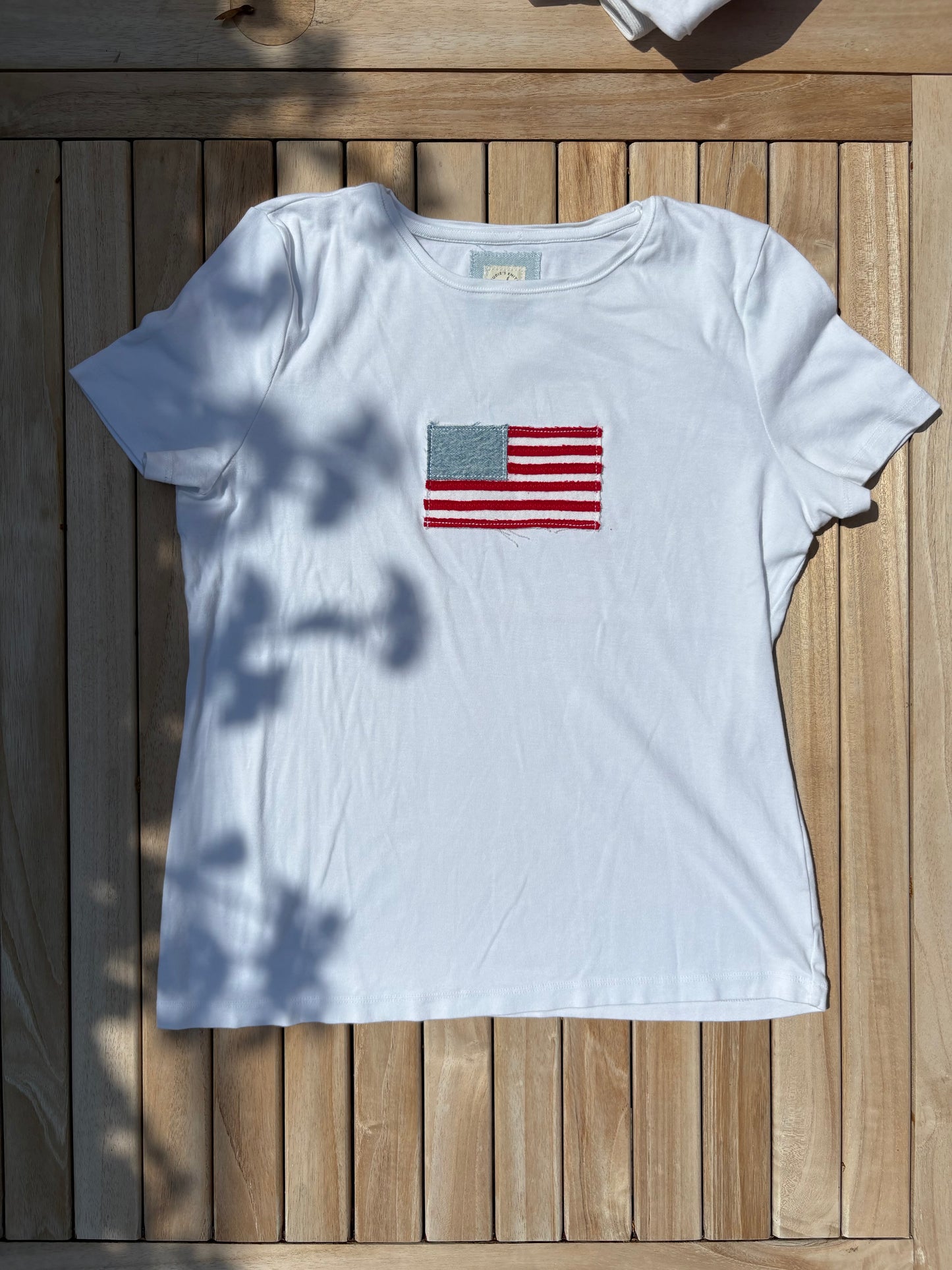 Big Flag Tee White (L)