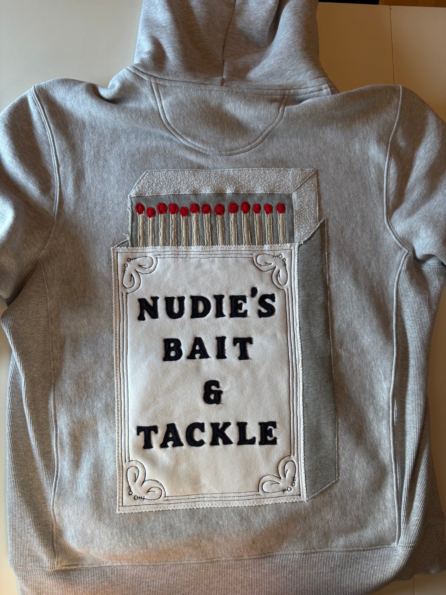 Gray Match Box Hoodie (2XL)