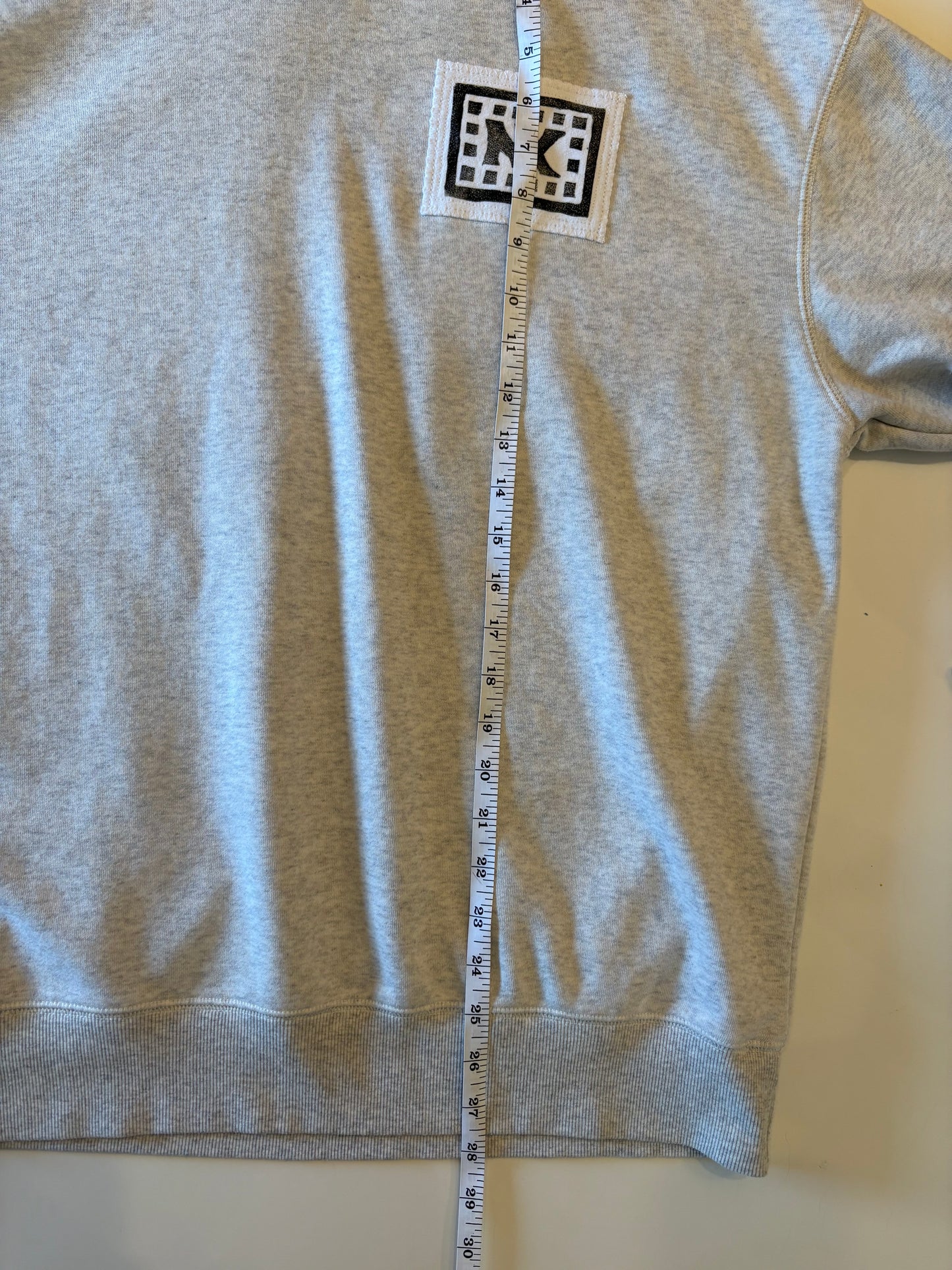 Gray New Balance Fish Hook Crew Neck (XL)