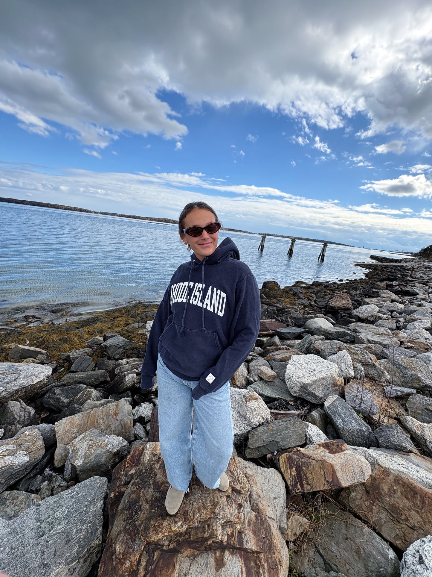 RI Lighthouse Hoodie (S)