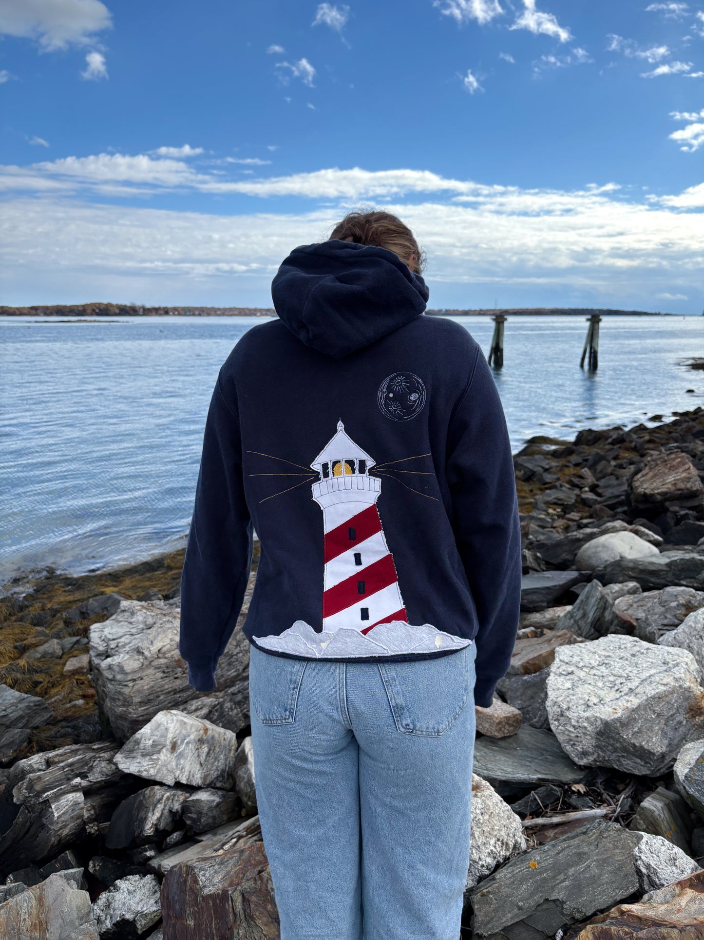 RI Lighthouse Hoodie (S)
